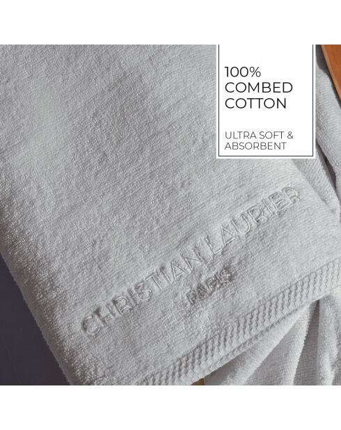 Gant de toilette coton peigné LT Oasis sable - 6x(15x21 cm)