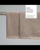 Asciugamani in cotone pettinato LT Oasis taupe - 2x (45x45 cm)