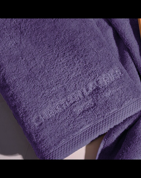 Telo da bagno LT Oasis in cotone pettinato malva - 100x150 cm