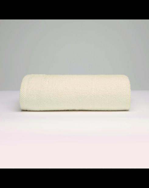 Drap de bain coton peigné LT Oasis ivoire - 100x150 cm