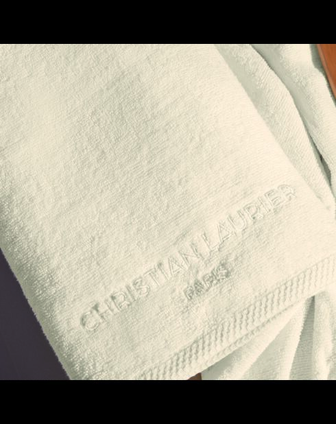 Drap de bain coton peigné LT Oasis ivoire - 100x150 cm