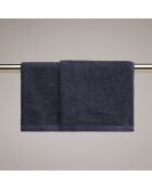 Asciugamani in cotone pettinato LT Oasis blu scuro - 2x (45x45 cm)