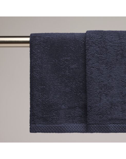 Toallas de mano LT Oasis de algodón peinado azul oscuro, 2 unidades (45 x 45 cm)