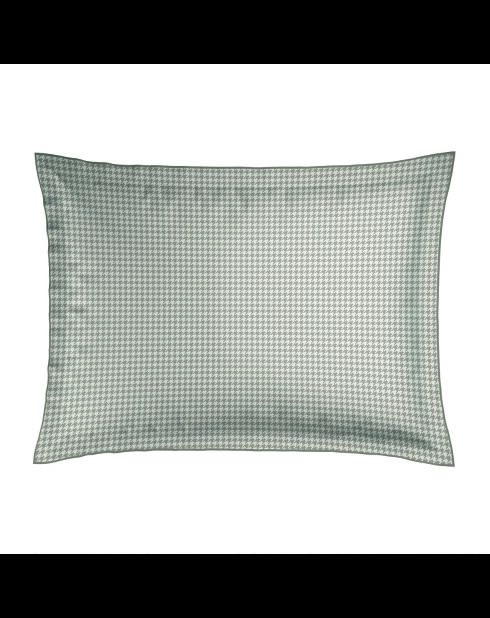 Federa Gallina in raso di cotone tortora - 2x (50x70 cm)
