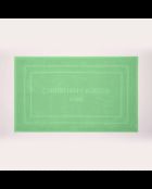 Alfombra de baño de algodón de diseño 19 verde salvia - 60x100 cm