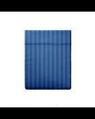 Drap plat satin de coton dobby stripe Jacquard bleu 06