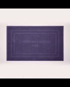 Designer-Badematte aus Baumwolle 19 lila - 60x100 cm
