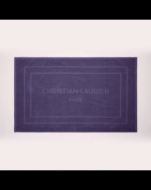 Designer-Badematte aus Baumwolle 19 lila - 60x100 cm