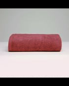 LT Oasis badlaken van gekamd katoen in terracotta - 100x150 cm