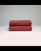 LT Oasis Handtuch aus gekämmter Baumwolle, Terrakotta, 2 x 50 x 100 cm