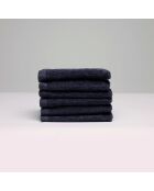Salvietta in cotone pettinato grigio scuro LT Oasis - 6x (15x21 cm)