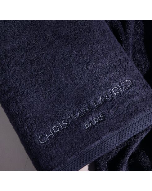 Gant de toilette coton peigné LT Oasis gris foncé - 6x(15x21 cm)