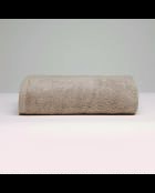 Drap de bain coton peigné LT Oasis taupe - 100x150 cm