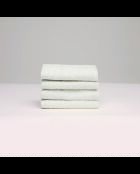 Serviette d'invité coton peigné LT Oasis blanche - 4x(30x30 cm)