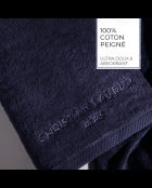 Serviette coton peigné LT Oasis gris foncé - 2x(50x100 cm)