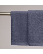 Asciugamani in cotone pettinato LT Oasis blu grigio - 2x (45x45 cm)