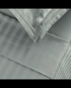 Drap plat satin de coton dobby stripe Jacquard taupe 01