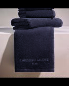 Asciugamano da bagno in cotone pettinato LT Oasis grigio scuro - 2x (70x140 cm)