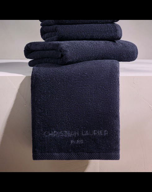 Asciugamano da bagno in cotone pettinato LT Oasis grigio scuro - 2x (70x140 cm)