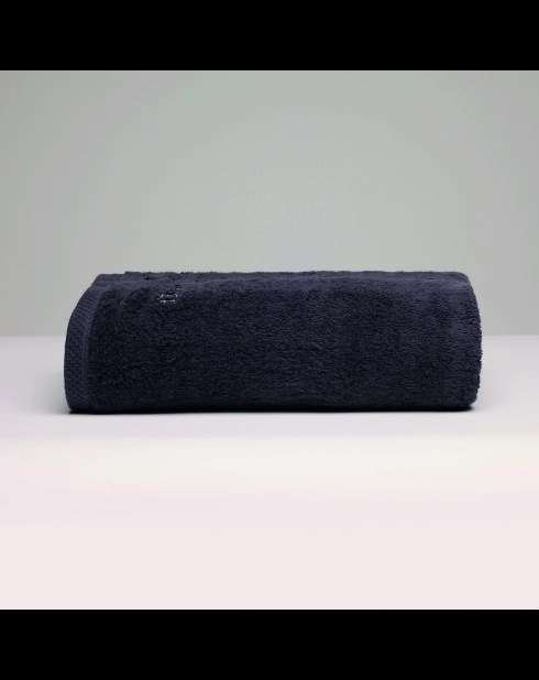 Drap de bain coton peigné LT Oasis gris foncé - 100x150 cm