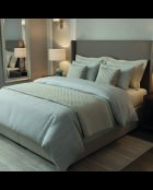 Fodera in cotone percalle Grenoble taupe - 43x210 cm