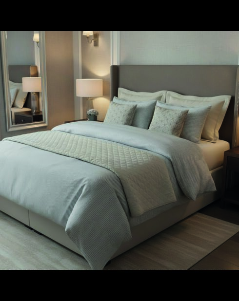 Fodera in cotone percalle Grenoble taupe - 43x210 cm