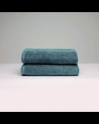 LT Oasis Badetuch aus gekämmter Baumwolle, preußischblau, 2 x 70 x 140 cm