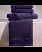 Asciugamano in cotone pettinato viola LT Oasis - 2x (50x100 cm)