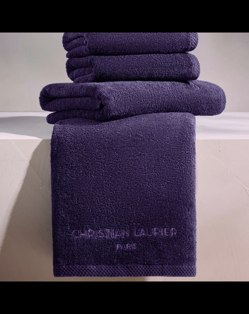 Asciugamano in cotone pettinato viola LT Oasis - 2x (50x100 cm)