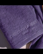 Asciugamano in cotone pettinato viola LT Oasis - 2x (50x100 cm)