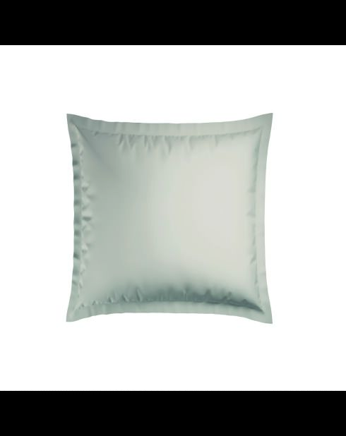 Set de 2 taies d'oreiller satin de coton rayure tissé dobby Jacquard taupe 01