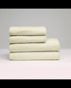 Serviette + drap de bain coton peigné LT Oasis ivoire - 2x(50x100 cm)