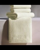 Serviette + drap de bain coton peigné LT Oasis ivoire - 2x(50x100 cm)