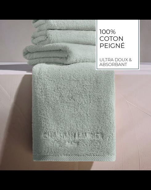Serviette d'invité coton peigné LT Oasis sable - 4x(30x30 cm)