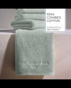 Serviette d'invité coton peigné LT Oasis sable - 4x(30x30 cm)