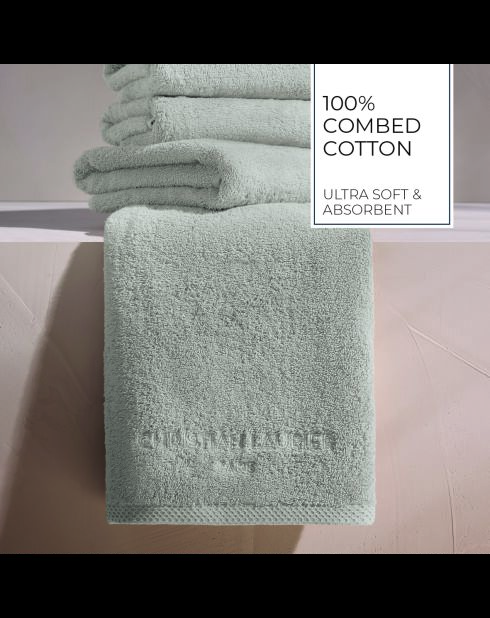 Serviette d'invité coton peigné LT Oasis sable - 4x(30x30 cm)