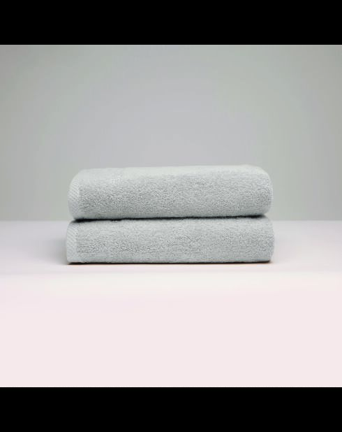 Drap de bain coton peigné LT Oasis sable - 2x(70x140 cm)