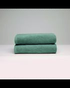 LT Oasis Badetuch aus gekämmter Baumwolle flaschengrün - 2x (70x140 cm)