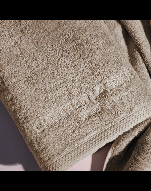 Serviette d'invité coton peigné LT Oasis taupe - 4x(30x30 cm)