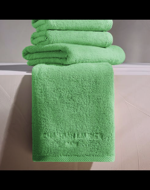 LT Oasis Badetuch aus gekämmter Baumwolle Salbeigrün - 2 x (70x140 cm)