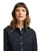 Marineblauw hemd L-S Wandrille