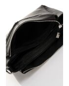 Virezza zwarte leren schouderriem - 26 x 9 x 19 cm