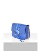 Bellora blaue Lederhandtasche - 24 x 9 x 18 cm