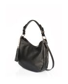 Rea schwarze Lederhandtasche - 36 x 10 x 26 cm
