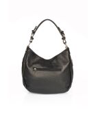 Rea schwarze Lederhandtasche - 36 x 10 x 26 cm