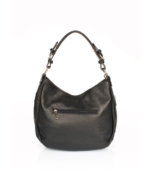 Rea schwarze Lederhandtasche - 36 x 10 x 26 cm