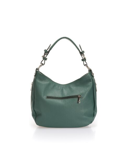Rea grüne Lederhandtasche - 36 x 10 x 26 cm