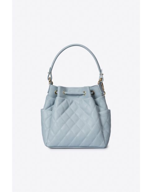 Edina Small Celeste Lederhandtasche - 21 x 13 x 20 cm