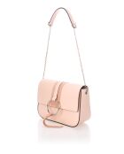 Bellora Handtasche aus rosafarbenem Leder - 24 x 9 x 18 cm