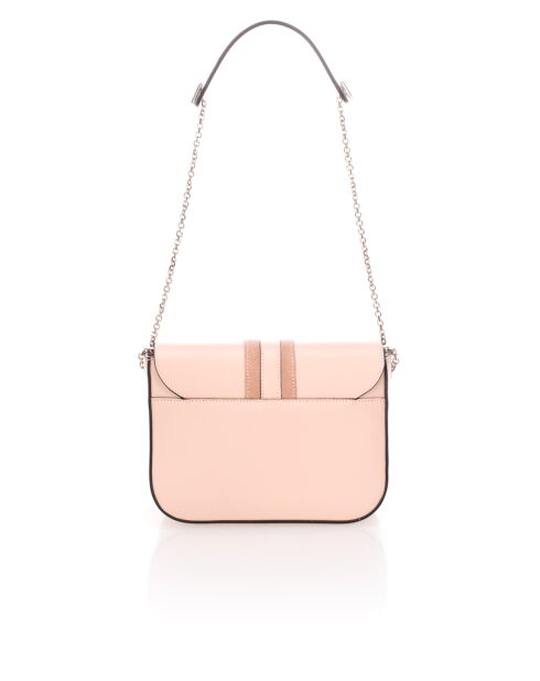 Bellora Handtasche aus rosafarbenem Leder - 24 x 9 x 18 cm